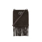 Valentino Garavani Brown Leather Shoulder Bag