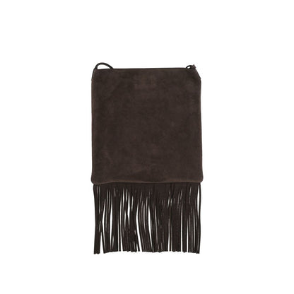 Valentino Garavani Brown Leather Shoulder Bag