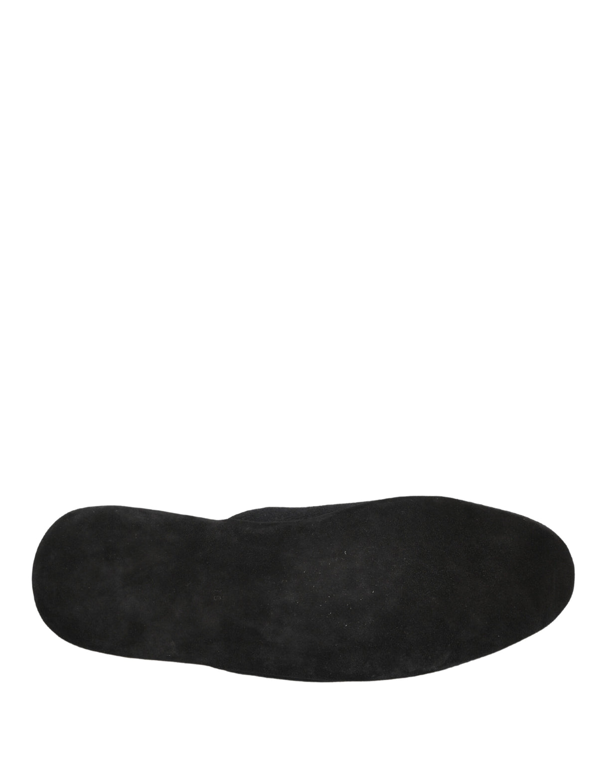 Dolce & Gabbana Black Wool Cashmere Quilted Slippers for Men