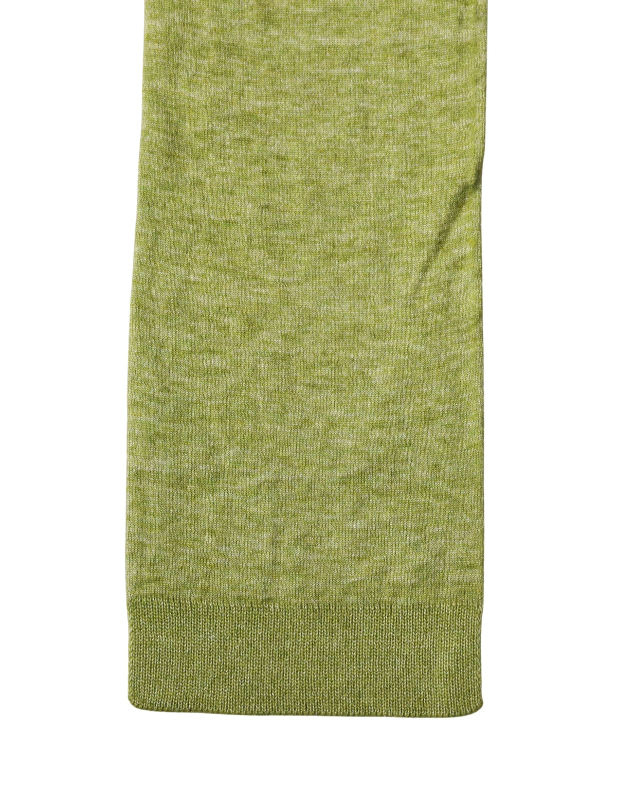 Écharpe Dolce &amp; Gabbana en cachemire vert tricoté, 280 cm x 11 cm, pour homme