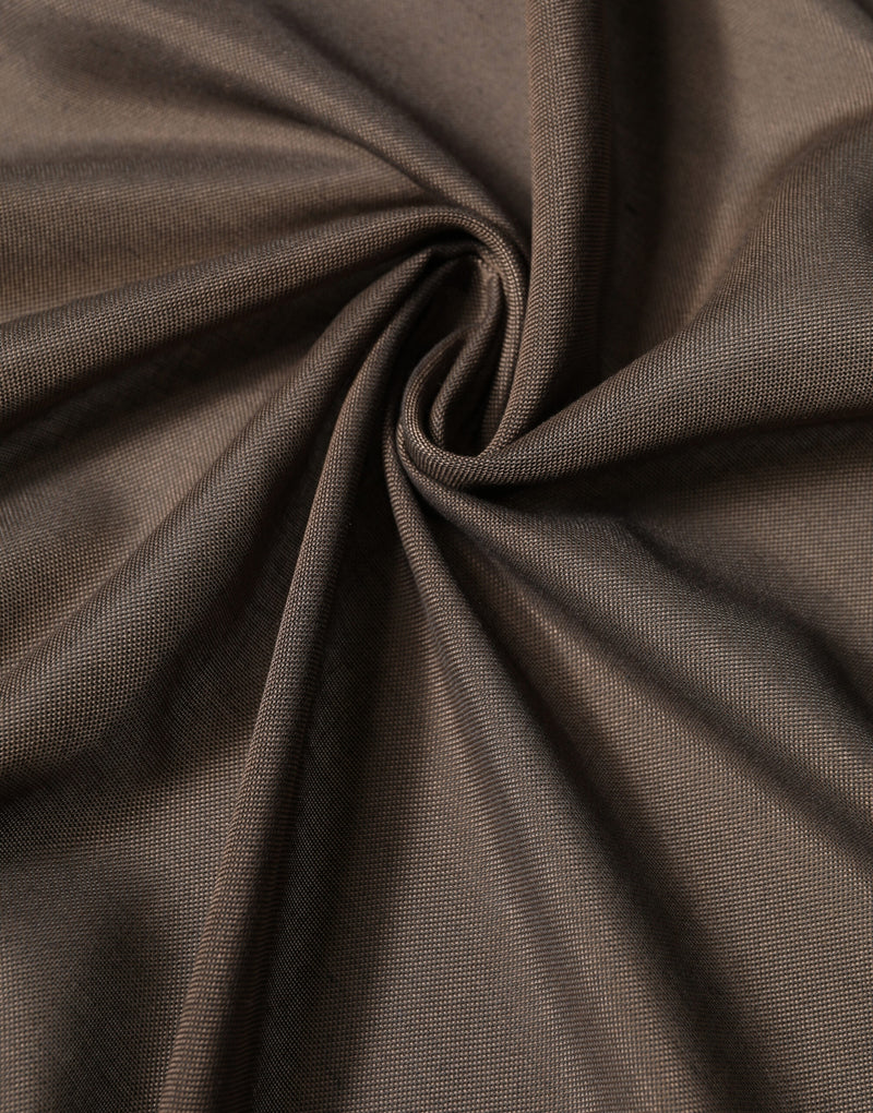 Dolce & Gabbana Brown Polyester Neck Warmer Shawl 185cm x 165cm  Men Scarf