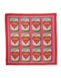 Dolce & Gabbana Pink DG Amore Print Neck Square Shawl 140cm x 135cm  Scarf