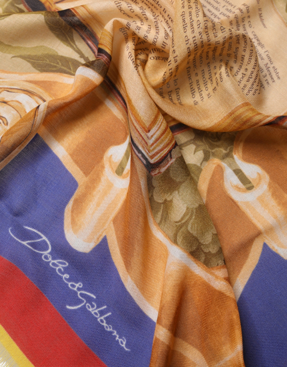 Dolce & Gabbana Multicolor Shawl Wrap Scarf - Luxurious Comfort