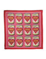Dolce & Gabbana Pink DG Amore Print Neck Square Shawl Scarf