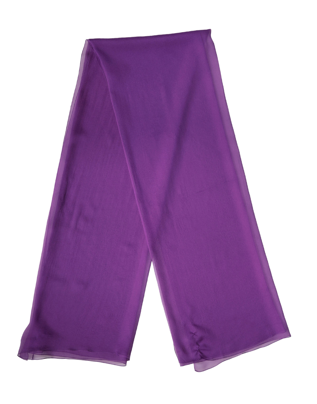 Dolce & Gabbana Purple Silk Neck Wrap Shawl Stole Scarf