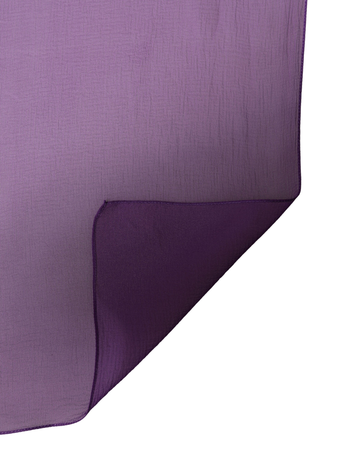 Dolce & Gabbana Purple Silk Neck Wrap Shawl Stole Scarf