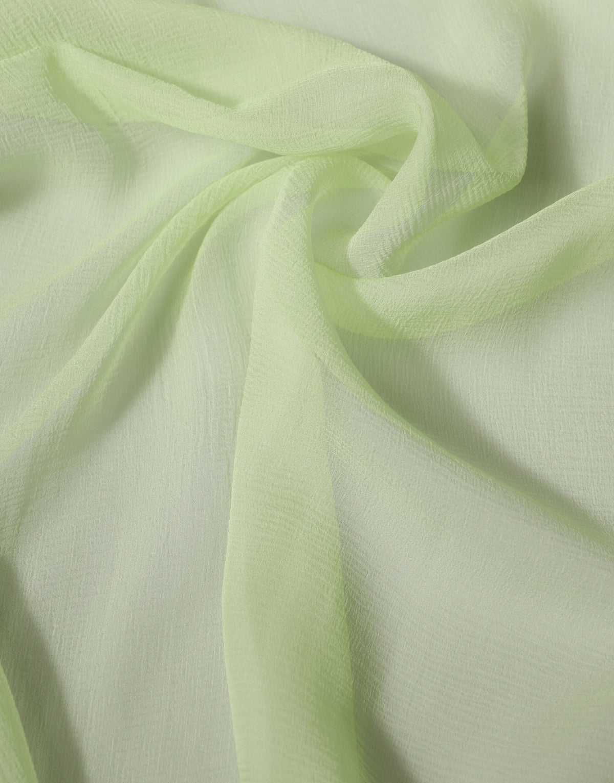 Dolce & Gabbana Light Green Silk Neck Wrap Stole Scarf