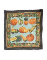 Dolce & Gabbana Multicolor Pumpkin Cashmere Stole Scarf