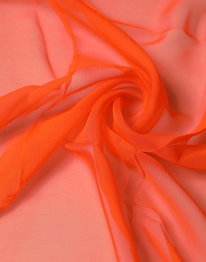 Dolce & Gabbana Bright Red Silk Wrap Shawl Foulard Scarf