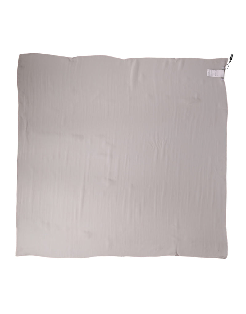 Dolce & Gabbana Light Pink Silk Neck Wrap Foulard Scarf