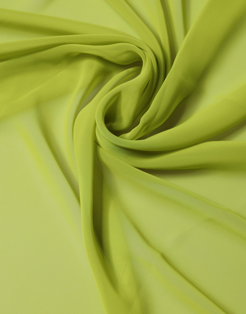 Dolce & Gabbana Yellow Green Neck Wrap Shawl Foulard Scarf