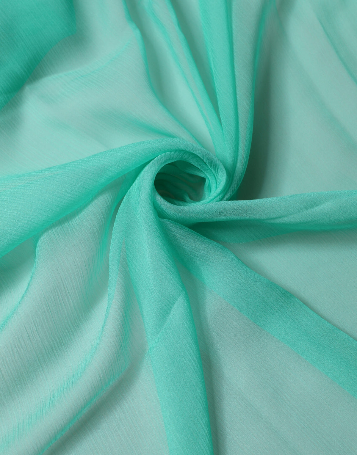 Dolce & Gabbana Light Green Silk Neck Wrap Foulard Scarf