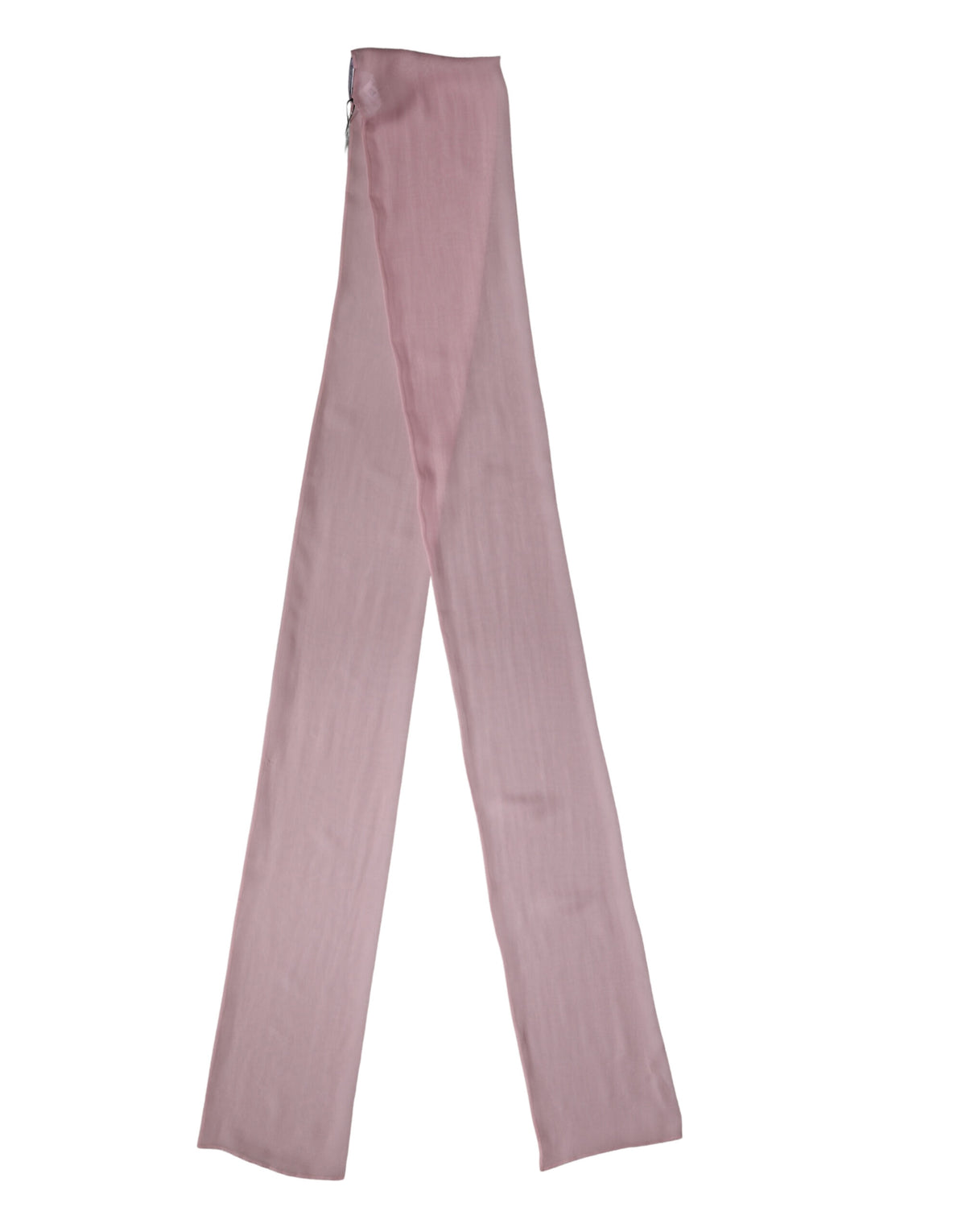 Dolce & Gabbana Pink Silk Sash Wrap Shawl Foulard