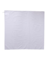 Dolce & Gabbana White Cotton Wrap Square Shawl Scarf