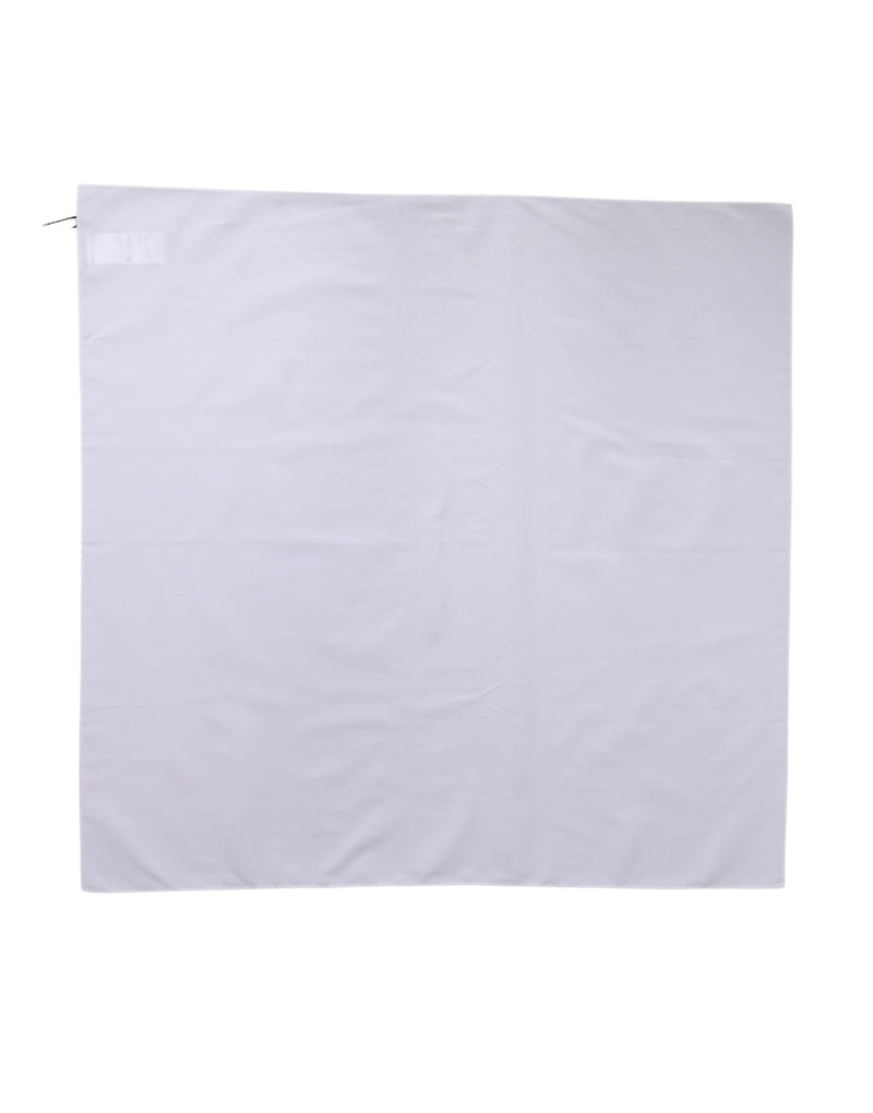 Dolce & Gabbana White Cotton Wrap Square Shawl Stole Scarf