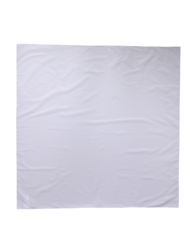 Dolce & Gabbana White Cotton Wrap Square Shawl Stole Scarf