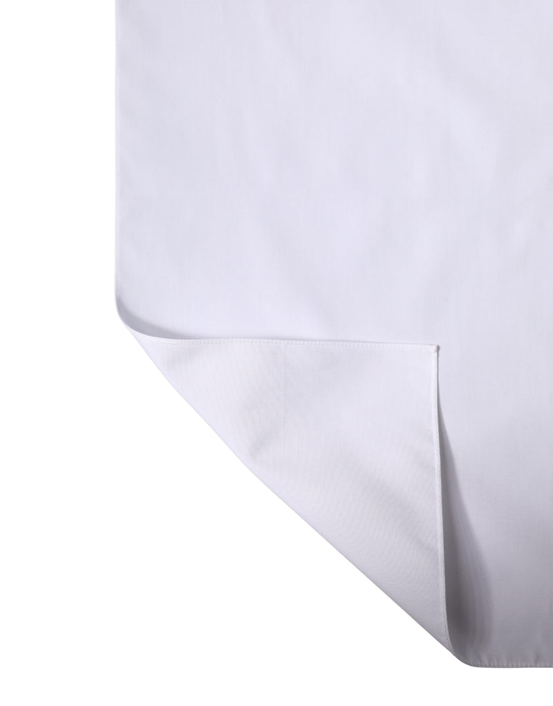 Dolce & Gabbana White Cotton Wrap Square Shawl Stole Scarf