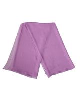 Dolce & Gabbana Light Purple Silk Neck Wrap Foulard Scarf
