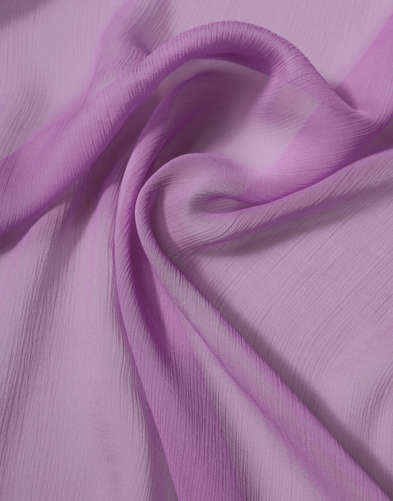 Dolce & Gabbana Light Purple Silk Neck Wrap Foulard Scarf