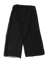 Dolce & Gabbana Black Silk Neck Wrap Shawl Stole Scarf