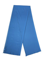 Dolce & Gabbana Blue Silk Neck Wrap Shawl Scarf 200cm x 64cm