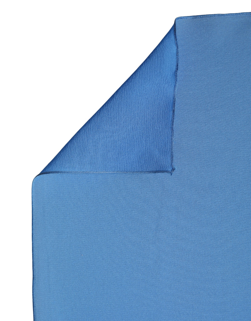 Dolce & Gabbana Blue Silk Neck Wrap Shawl Scarf 200cm x 64cm
