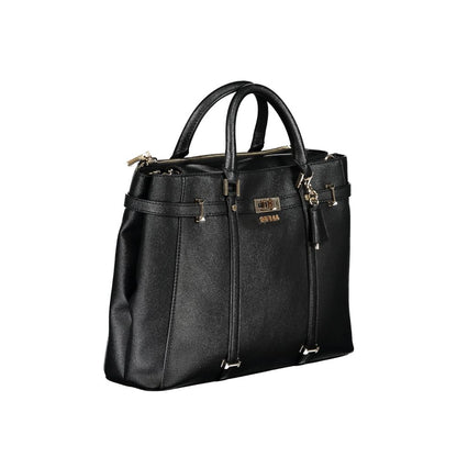 Guess Jeans Black Polyurethane Women Handbag
