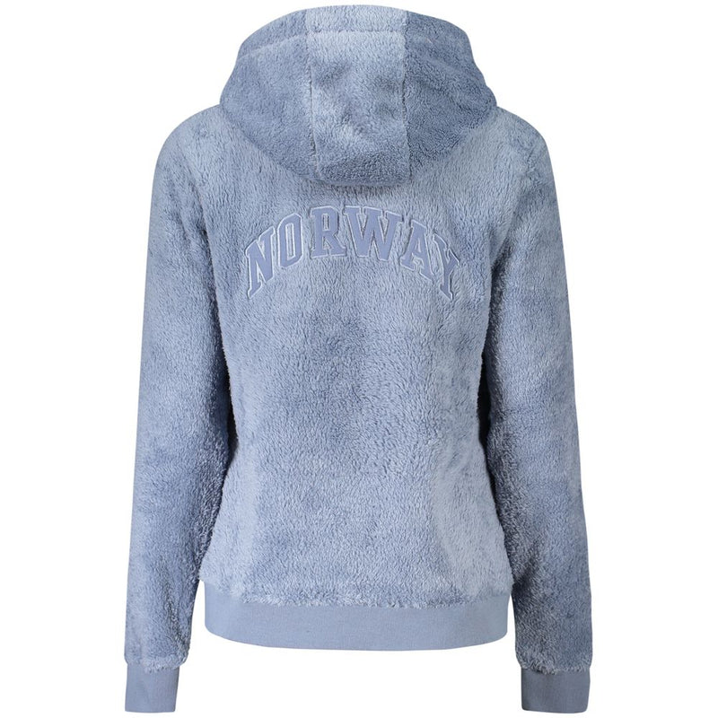 Norway 1963 Blue Polyester Women Jacket - Stylish & Functional