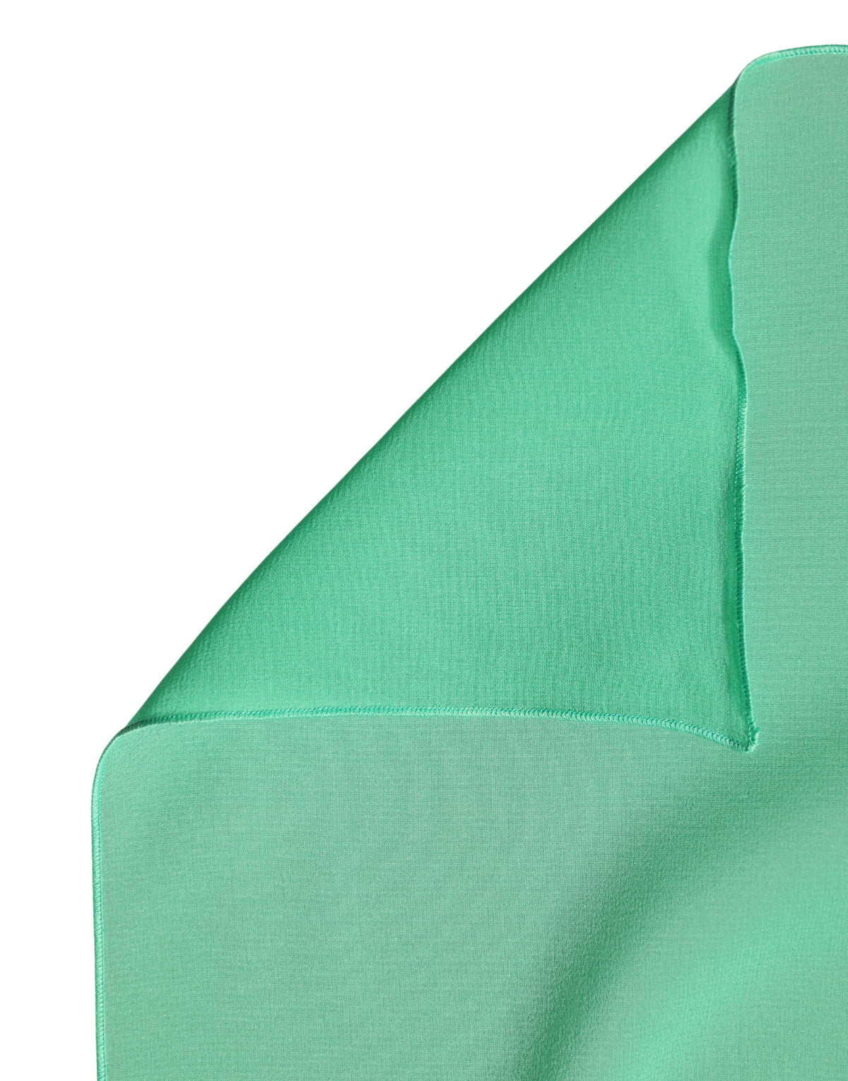 Dolce & Gabbana Green Silk Neck Wrap Shawl Stole Scarf 200cm x 64cm