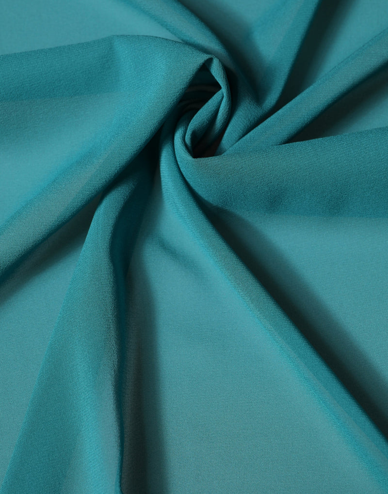 Dolce & Gabbana Blue Green Silk Neck Wrap Shawl Stole