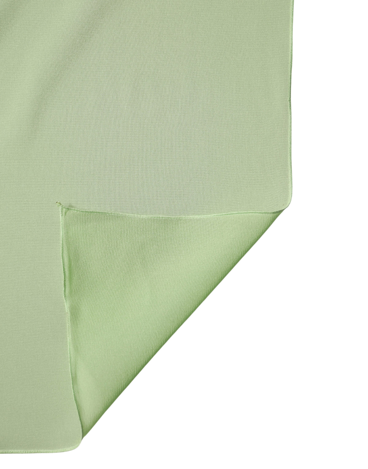 Dolce & Gabbana Light Green Silk Neck Wrap Shawl Stole Scarf