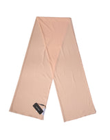 Dolce & Gabbana Peach Silk Neck Wrap Shawl - 200cm x 64cm