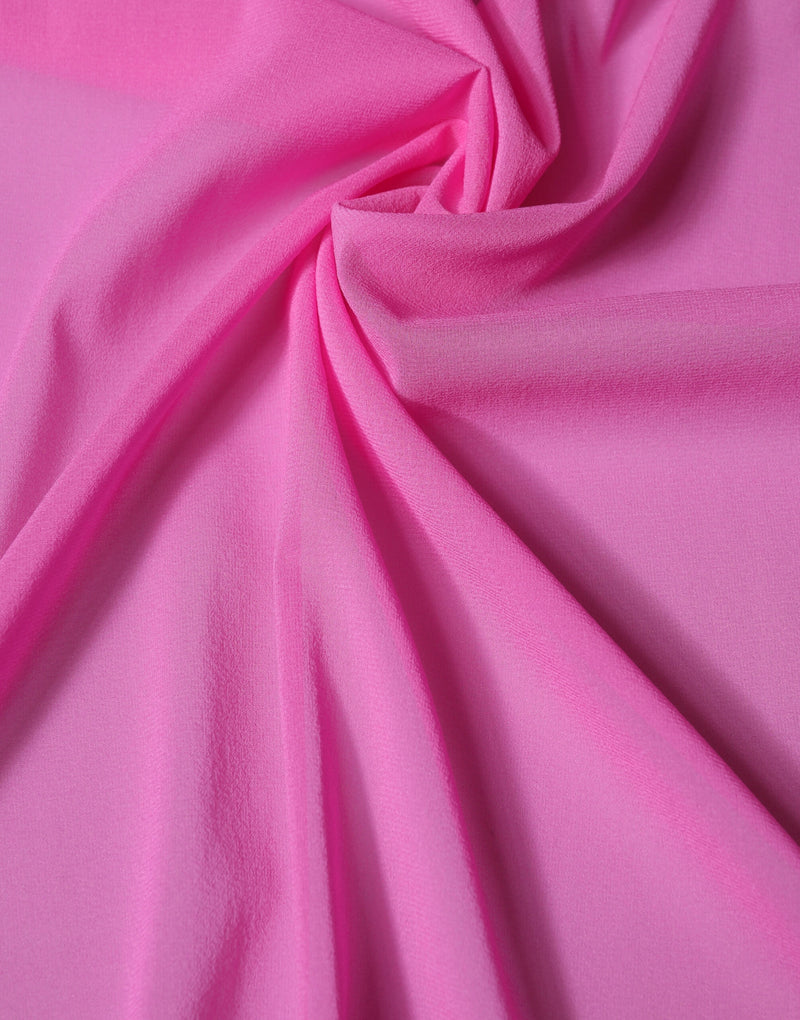 Dolce & Gabbana Pink Silk Neck Wrap Shawl for Women