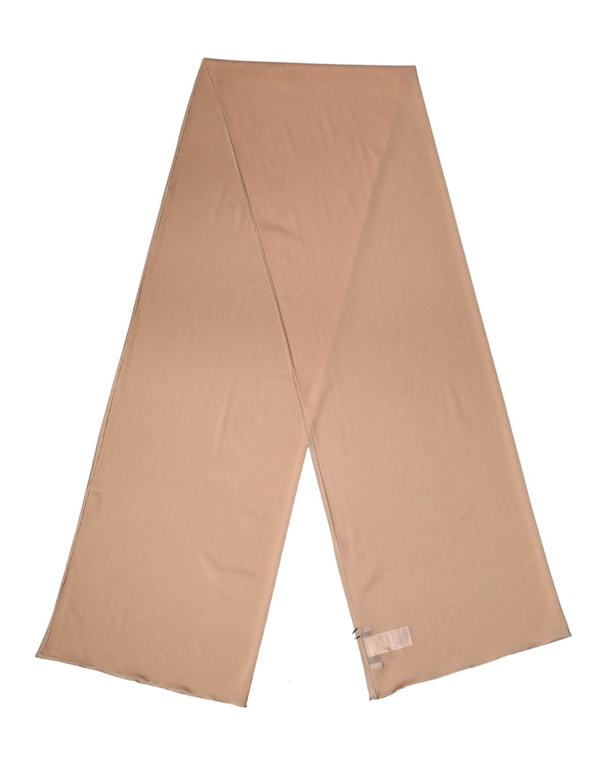 Dolce & Gabbana Beige Silk Neck Wrap Shawl for Women