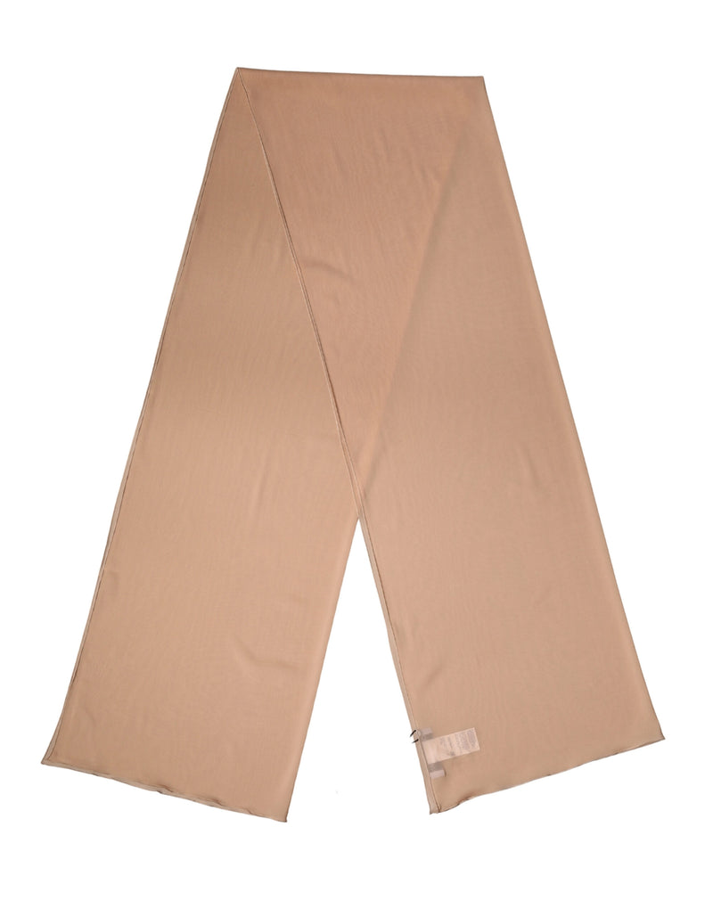 Dolce & Gabbana Beige Silk Neck Wrap Shawl for Women