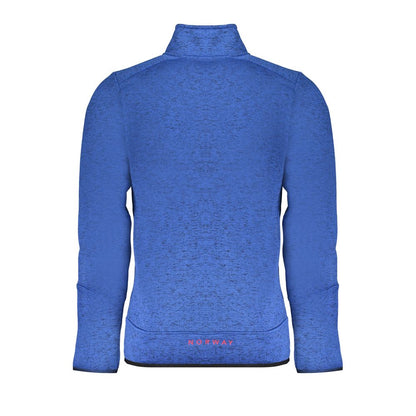 Noorwegen 1963 Blauw Polyester Heren Sweatshirt