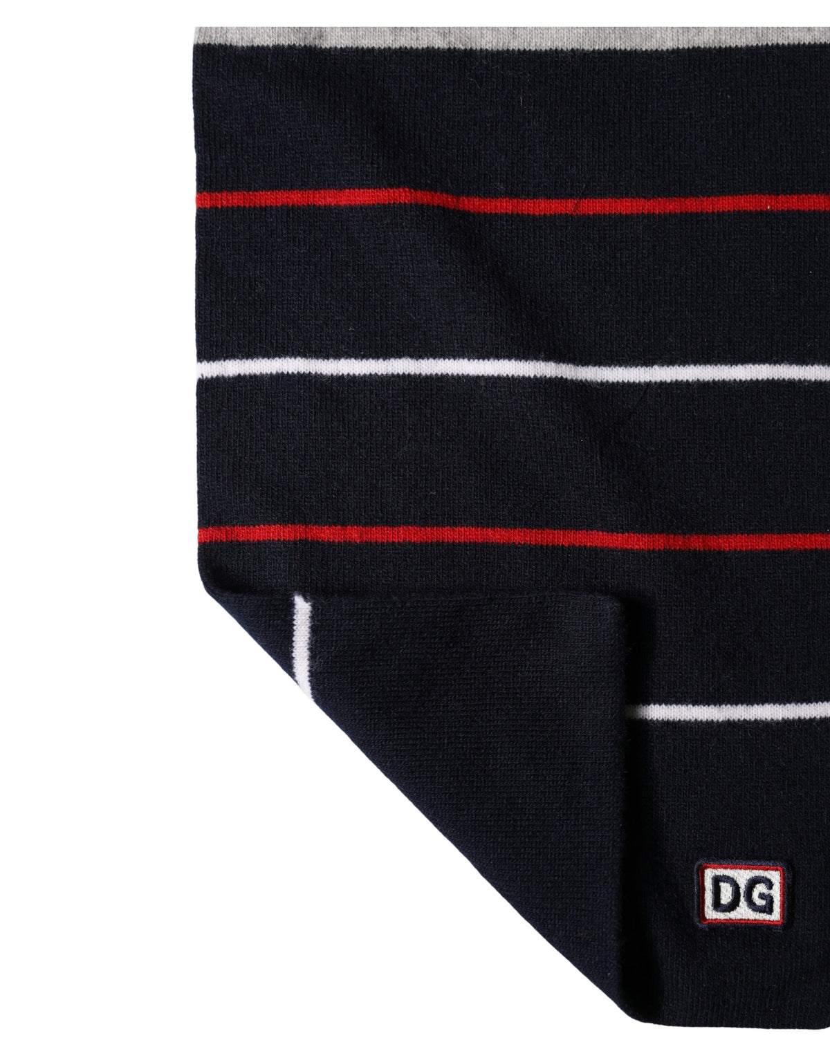 Dolce & Gabbana Multicolor Stripes Shawl Neck Wrap Scarf