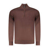 Pull en Viscose Marrone pour Hommes - Coveri Moving
