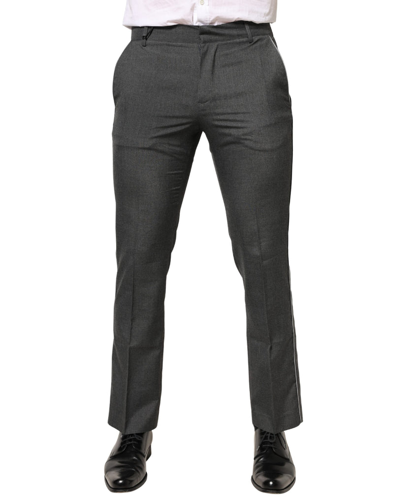 Daniele Alessandrini Grijze Polyester Formele Broek