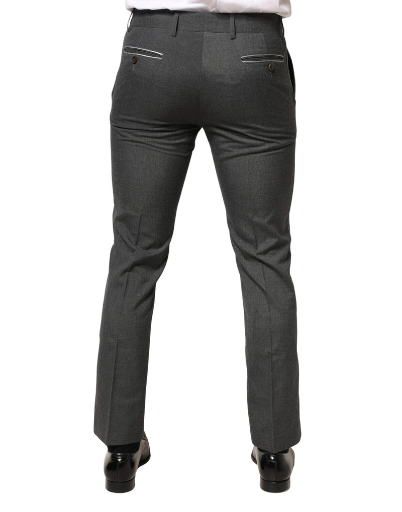 Daniele Alessandrini Grijze Polyester Formele Broek