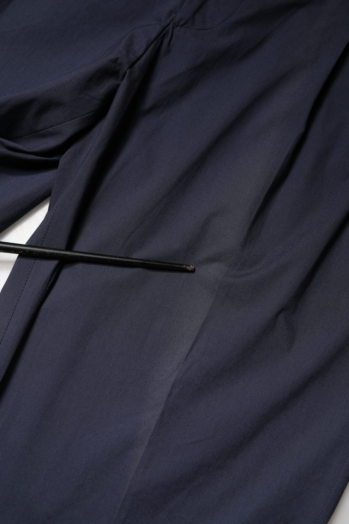 Briglia 1949 Dark Blue Wool Straight Formal Dress Trouser Pants