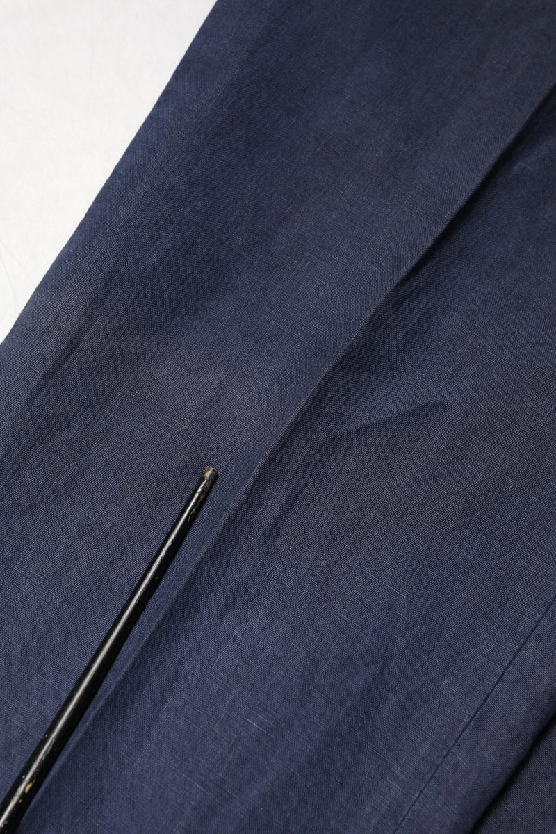 Domenico Tagliente marineblauwe skinny chino broek met middelhoge taille voor heren