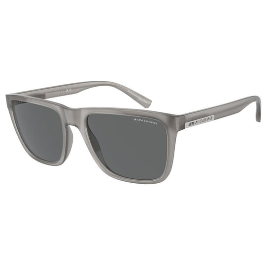 Armani Exchange AX4080SF Gray Resin Sunglasses for Men
