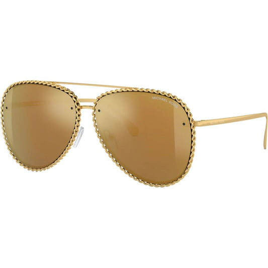 Michael Kors MK1147 Gold Metal Sunglasses for Women