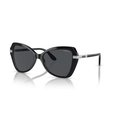 VOGUE Black Resin Sunglasses