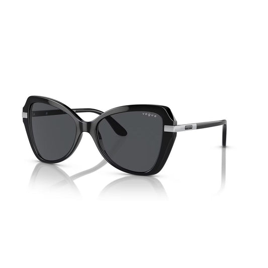 VOGUE Black Resin Sunglasses