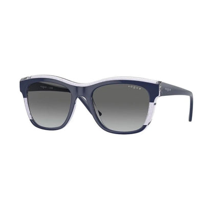 VOGUE Blue Resin Sunglasses