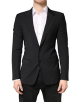 Veste de smoking Dolce &amp; Gabbana MARTINI noire à simple boutonnage