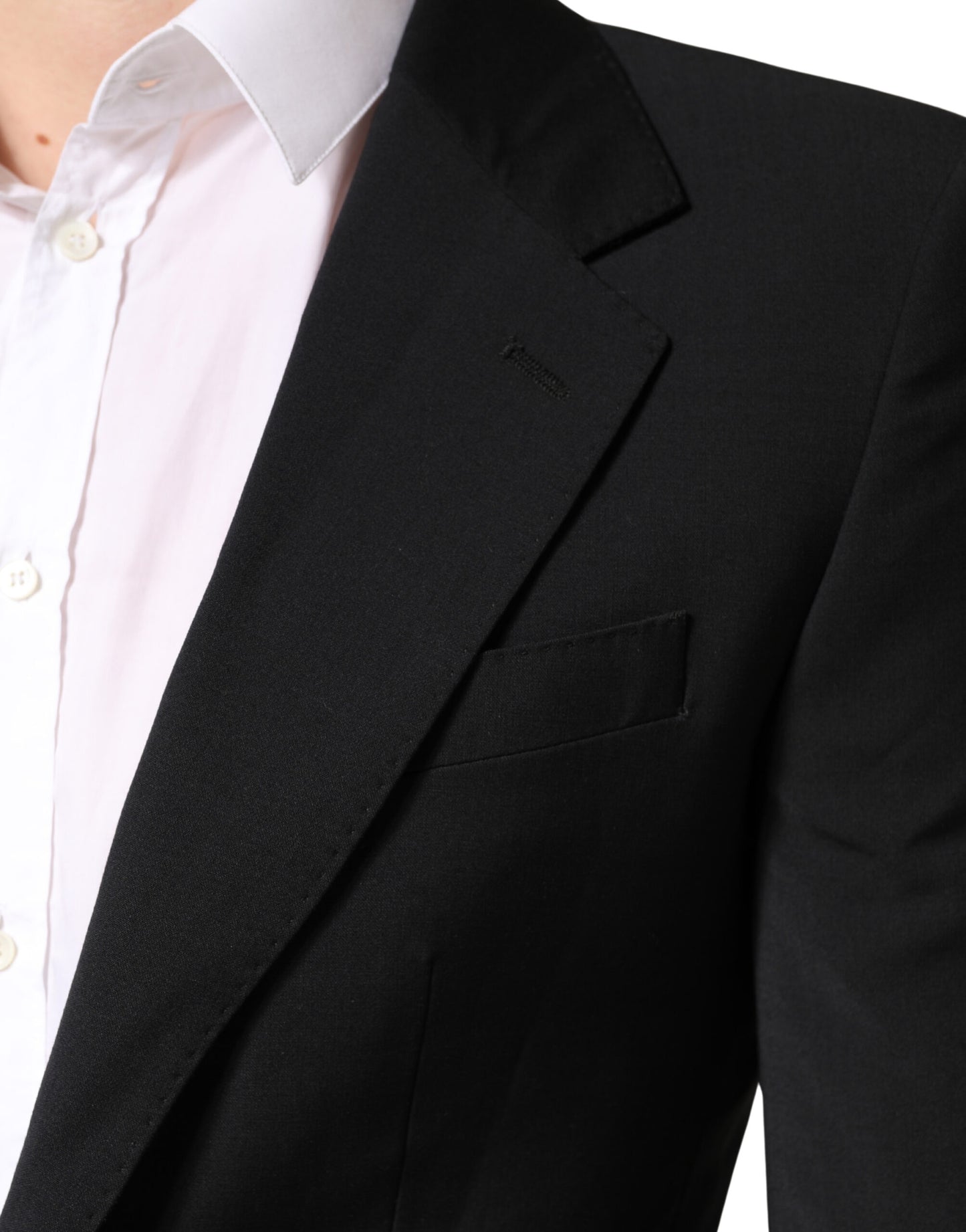 Veste de smoking Dolce &amp; Gabbana MARTINI noire à simple boutonnage
