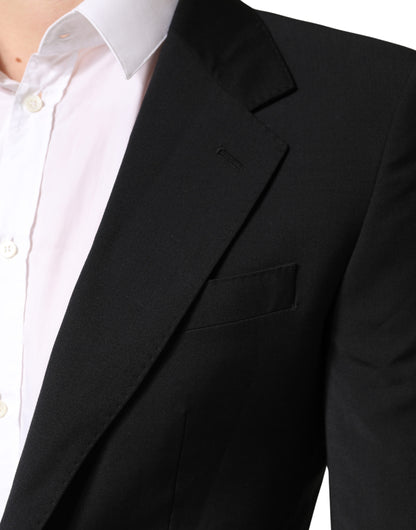Veste de smoking Dolce &amp; Gabbana MARTINI noire à simple boutonnage